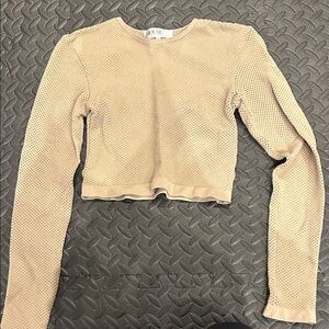 House of cb mesh nude top